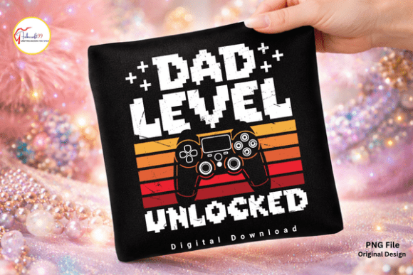 Dad Level Unlocked: Gamer Dad Shirt Design Guide