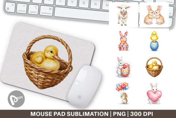 Easter Bunny Love Heart Mouse Pad Art: A Fresh Perspective on Workspace Personalisation and Daily Comfort