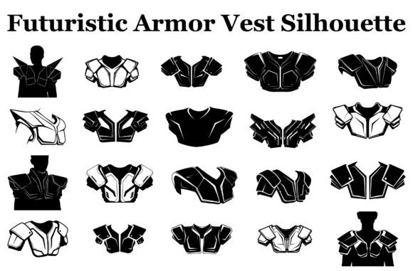 Exploring the Design and Utility of the Futuristic Armor Vest Silhouette Bundle