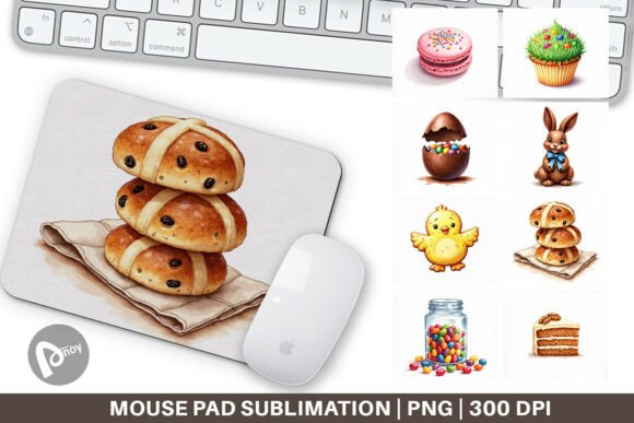 Sweet Easter Watercolor Mouse Pad: Design & Use Guide